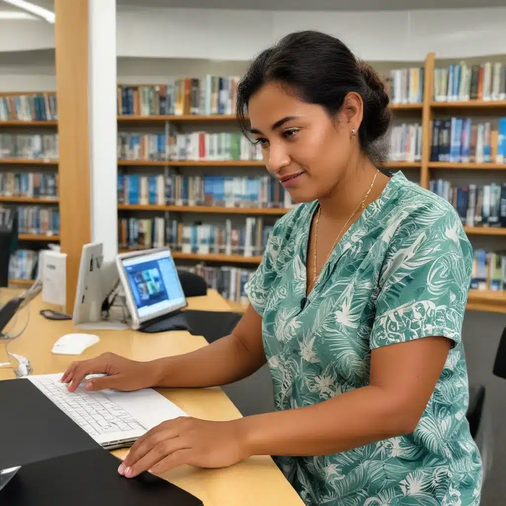 Blending Art and Technology at the Cook Islands Library