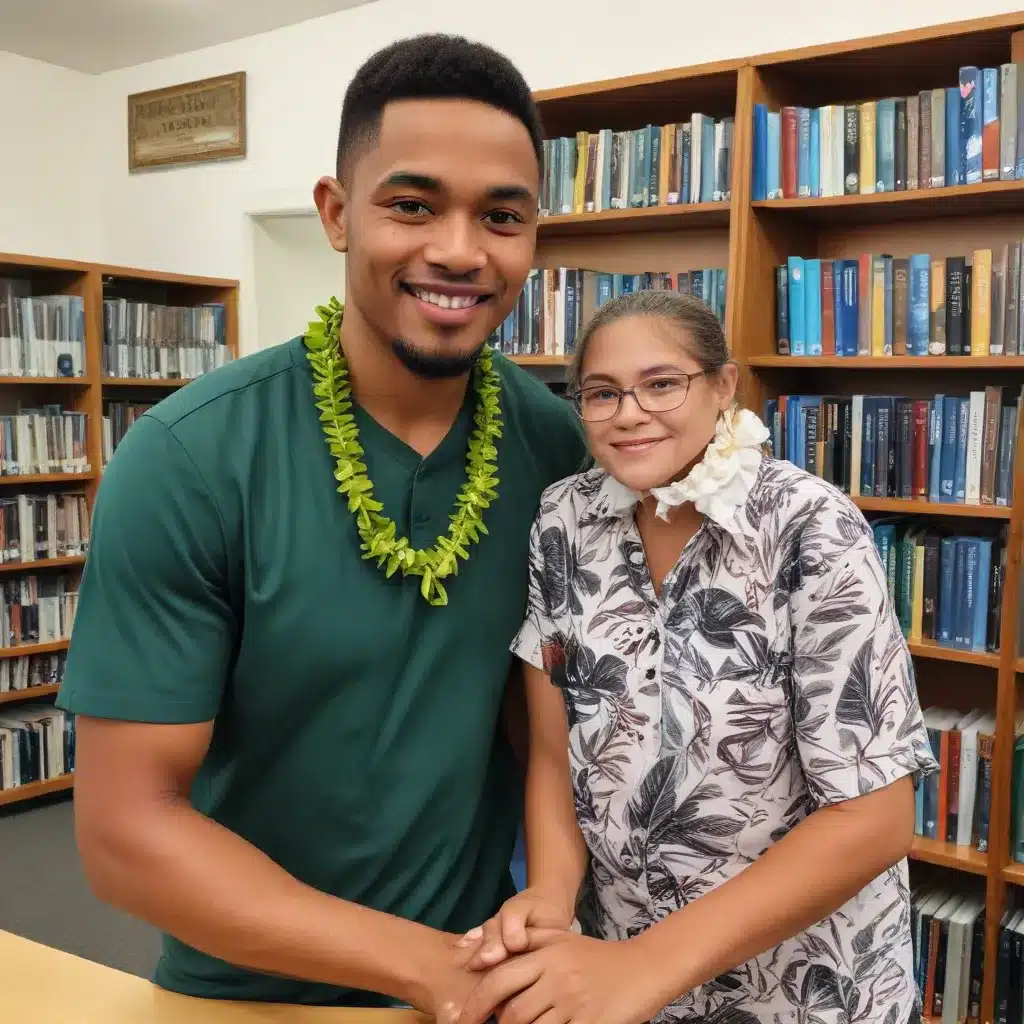 Derwin’s Unexpected Visit to the Cook Islands Library