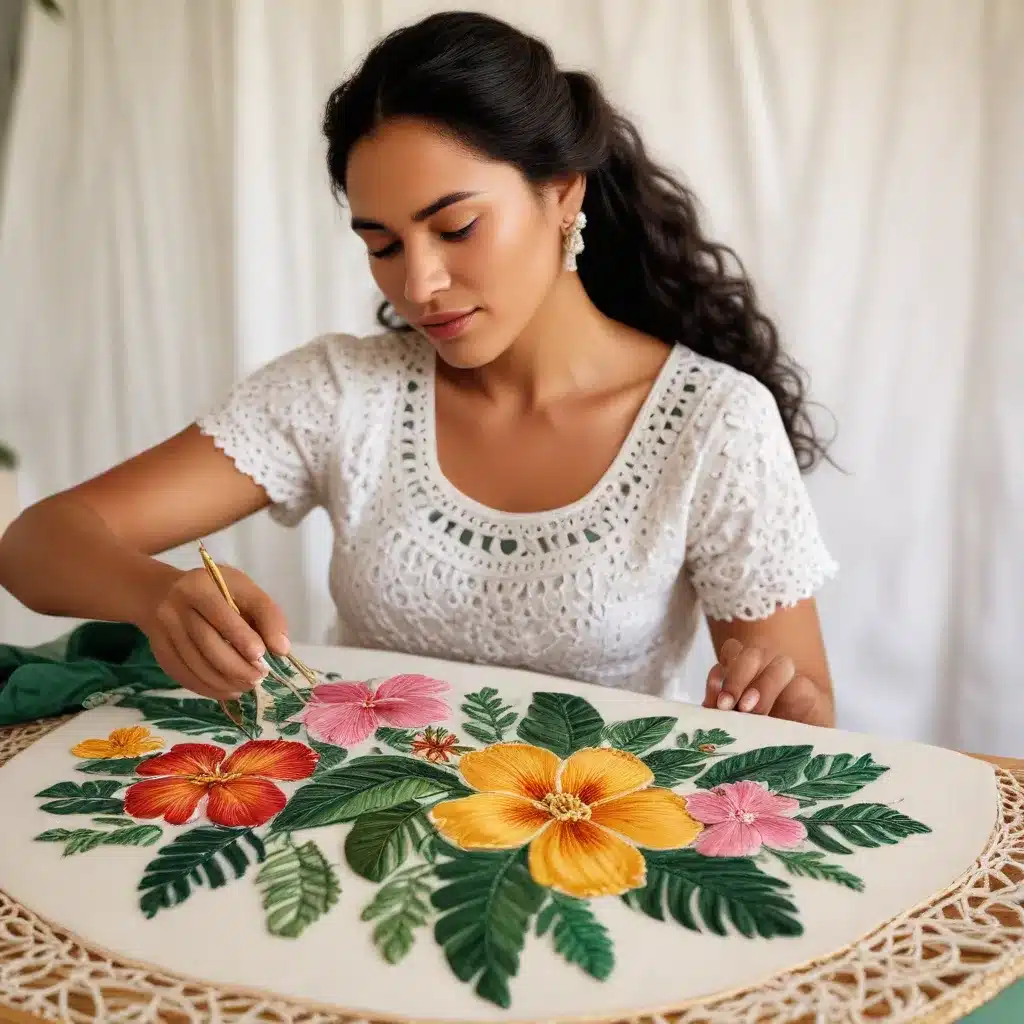 Embroidering Elegance: Exploring the Intricate Needlework of the Cook Islands