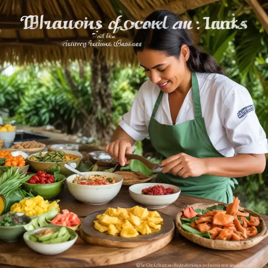 Flavors of the Cook Islands: Culinary Traditions and Cooking Masterclasses