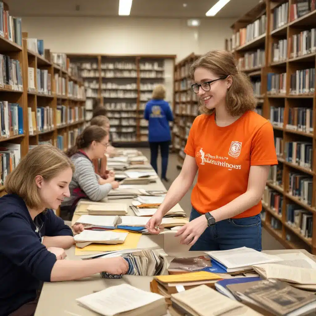 Giving Back: Volunteer Opportunities at the Library and Museum