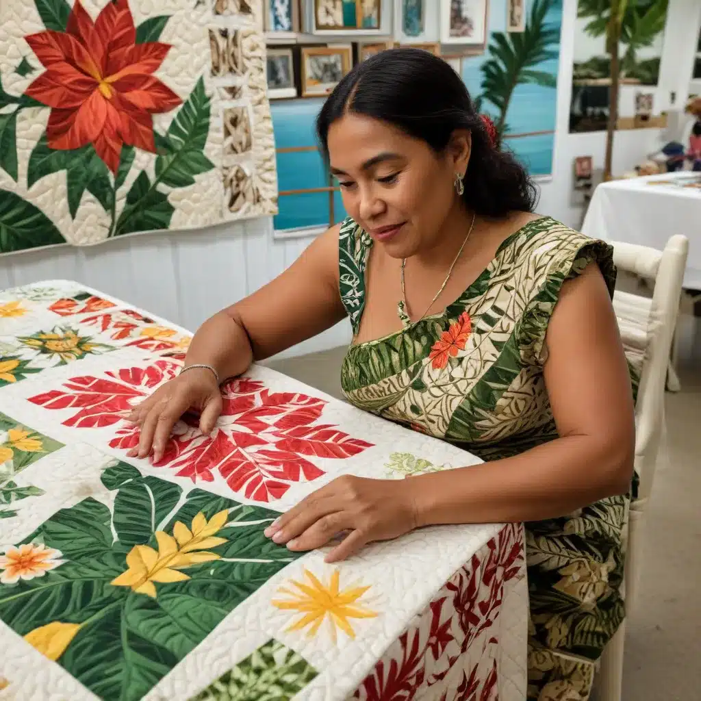 Honoring the Artistry of Cook Islands Tivaevae: Quilting Demonstrations, Classes, and Exhibitions