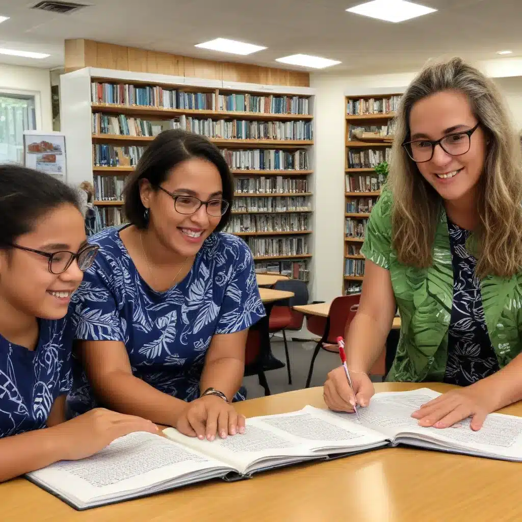 Inspiring Young Minds: Renowned Educators Engage at the Cook Islands Library