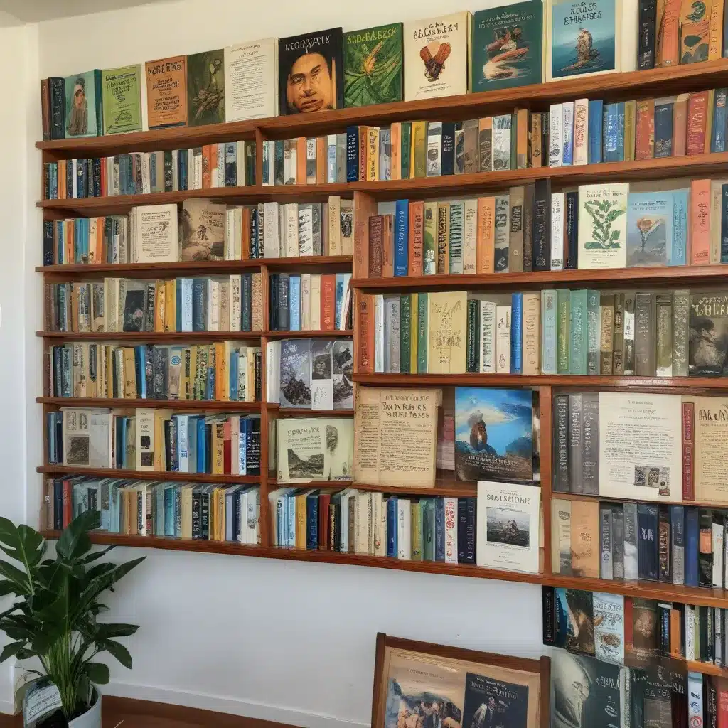 Library Wall (New Leaf) Showcases the Cook Islands’ Literary Treasures