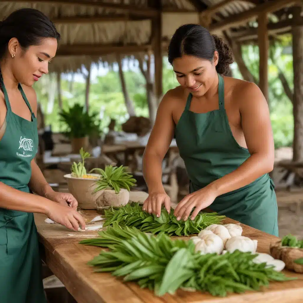 Preserving the Culinary Craftsmanship of the Cook Islands through Skills-Based Workshops