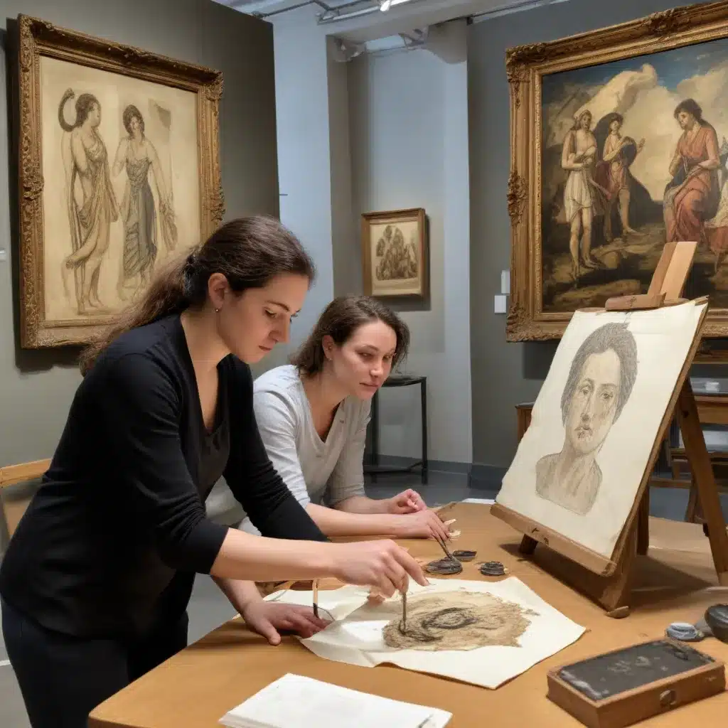 Protecting Cultural Heritage: Visiting Conservators Collaborate at the Museum