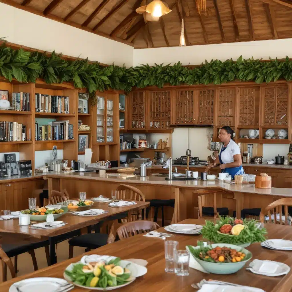 Qi’s Walnut Room: A Unique Culinary Experience at the Cook Islands Library