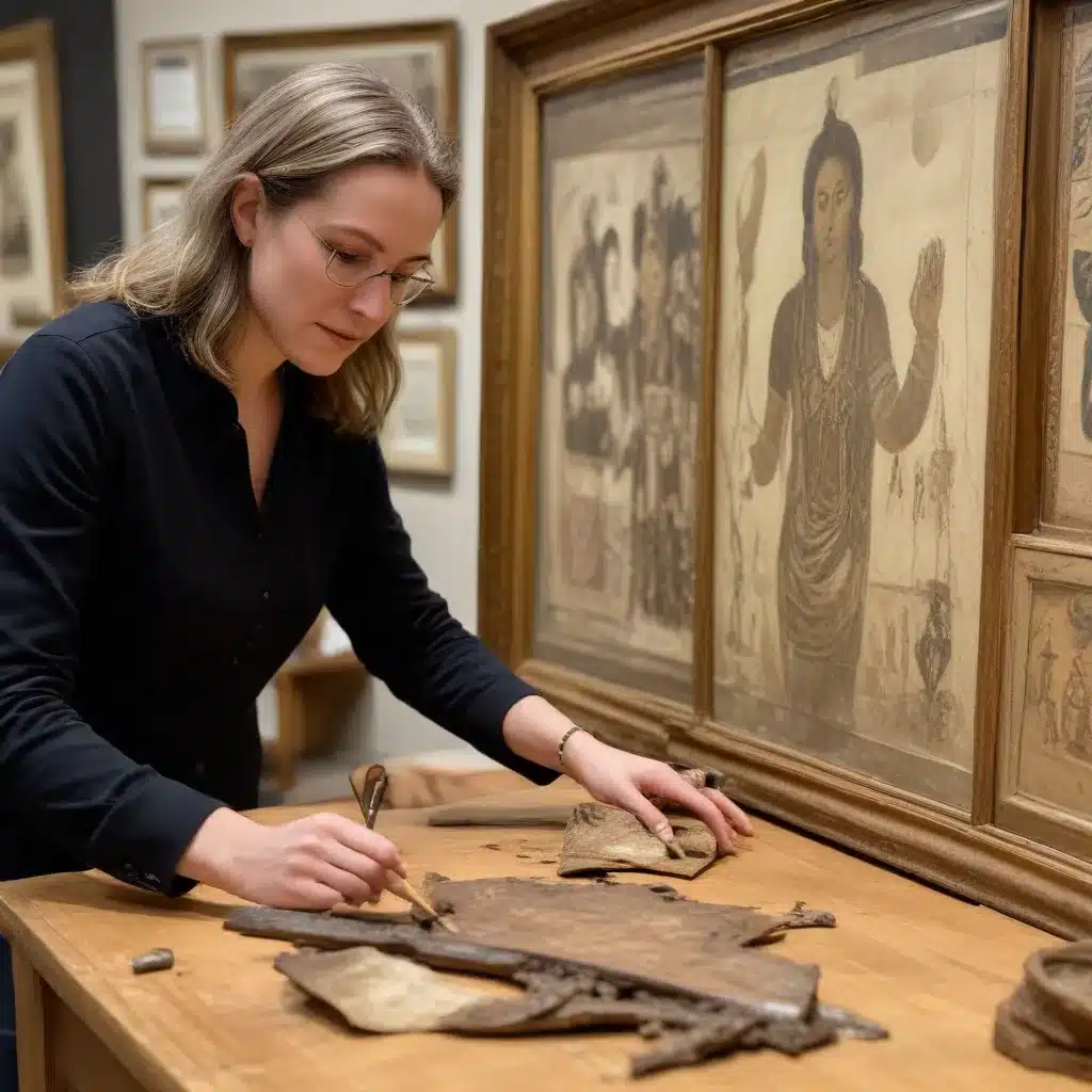 Safeguarding Cultural Treasures: Visiting Conservators Collaborate at the Museum