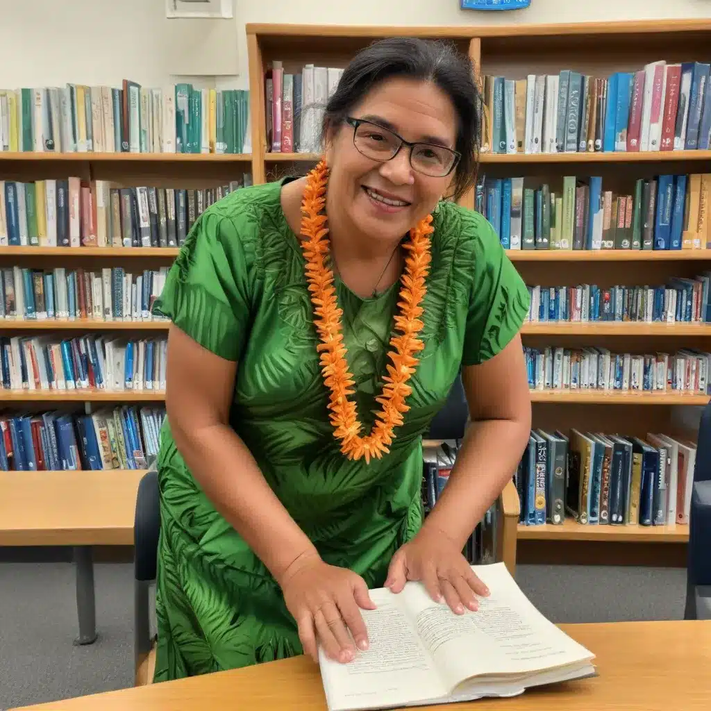 Special Character Visits the Cook Islands Library: A Memorable Encounter
