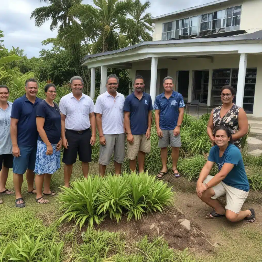 Sustainable Solutions: Environmental Experts Collaborate at the Cook Islands Library