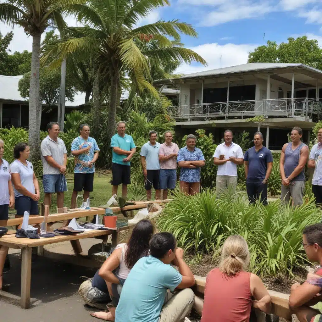 Sustainable Solutions: Environmental Experts Engage at the Cook Islands Library