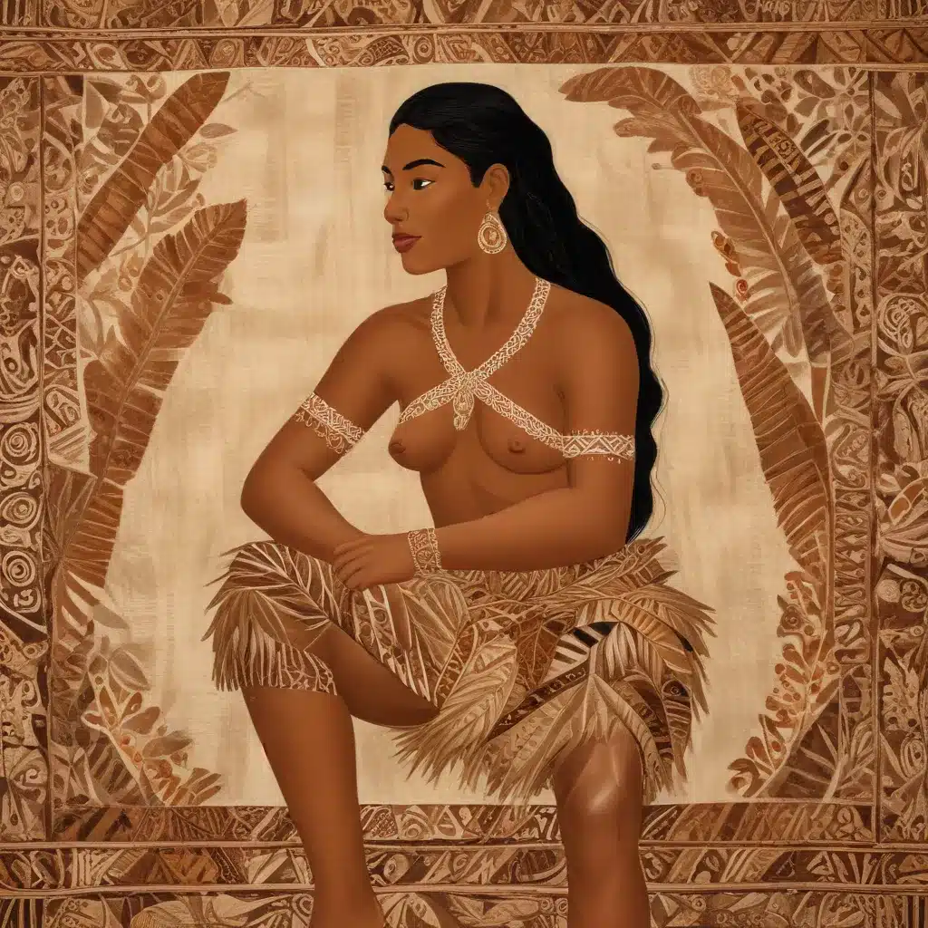 Tapa Treasures: Uncovering the Symbolic Designs and Cultural Significance of Cook Islands Bark Cloth Artistry