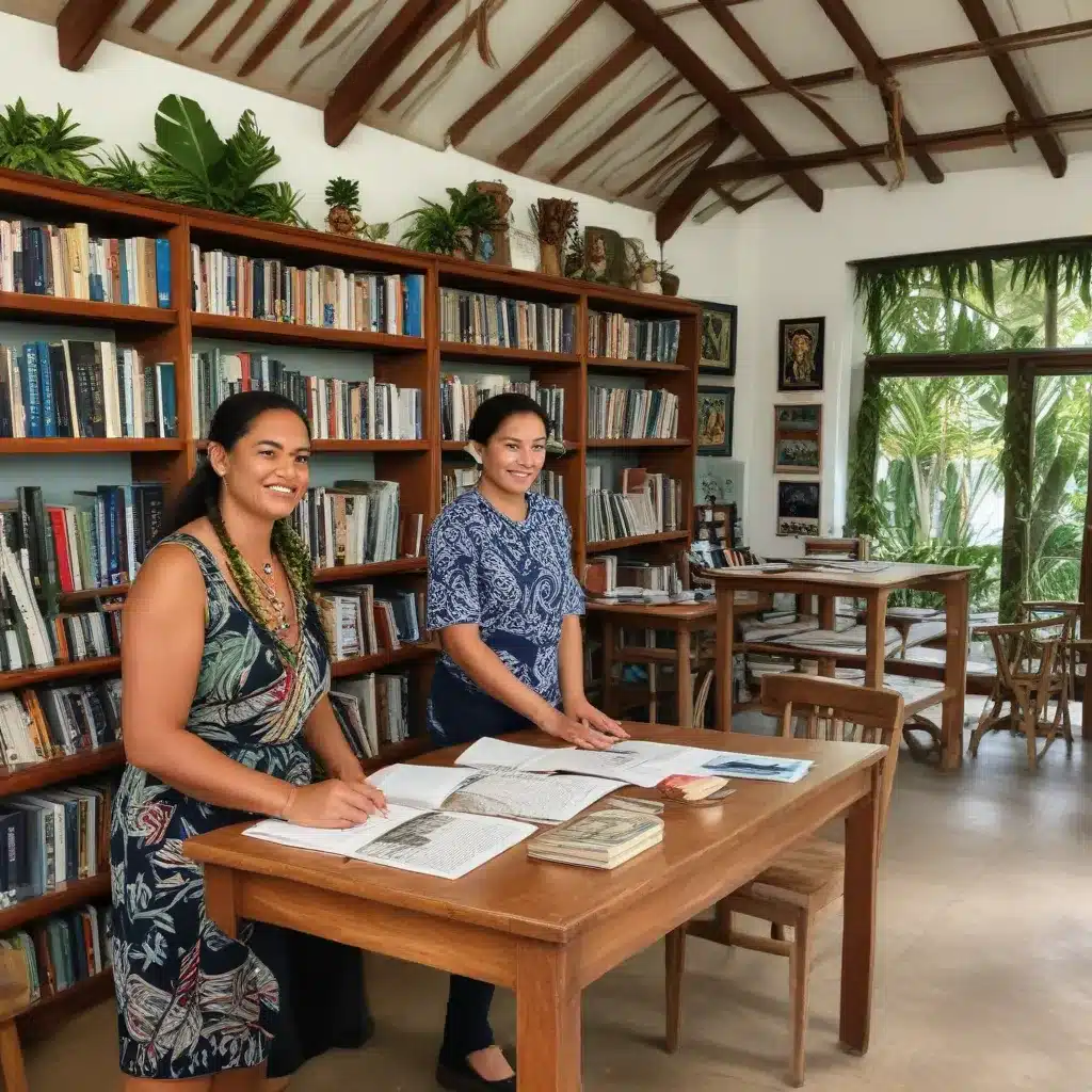 The Cook Islands Library and Museum: Empowering Local Entrepreneurship and Community-Based Enterprises
